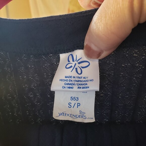 Weekender's Pleated Suit Set - Blue - Size S/P - Picture 4 of 4